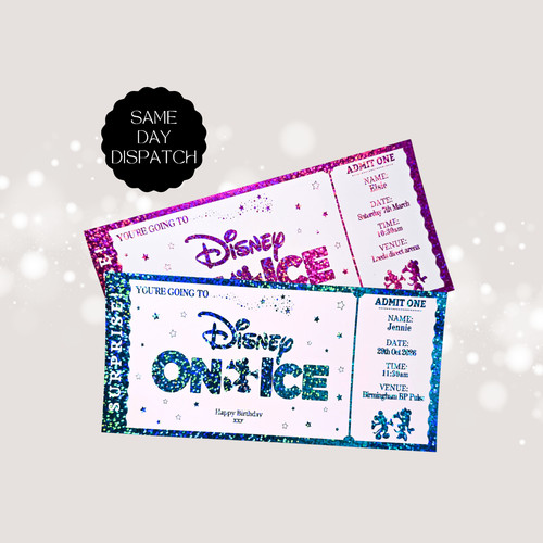 Personalised disney ice - personalised,