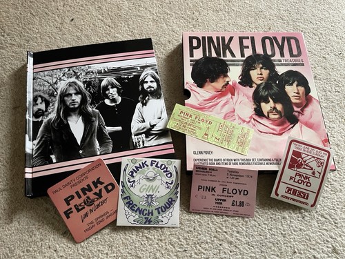 Pink floyd treasures hardback - pink,