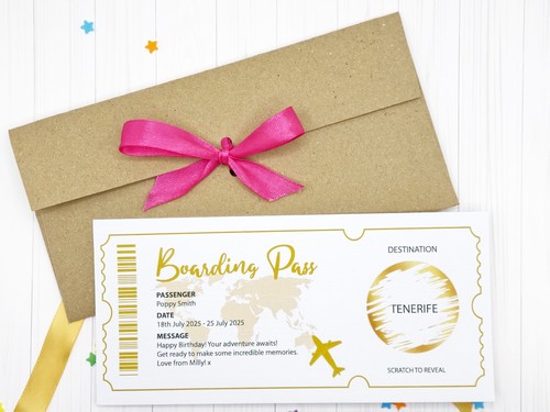 Personalised scratch reveal - personalised,