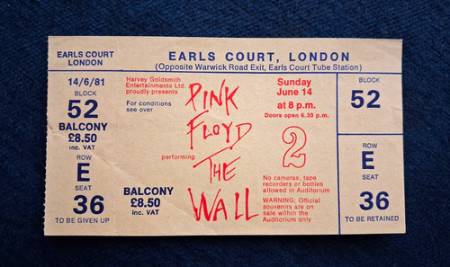 Pink floyd the wall - the, earls