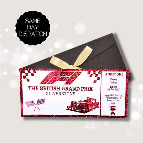 Personalised ticket - personalised, f1