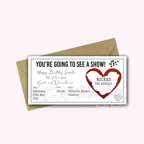 Personalised surprise scratch - personalised,