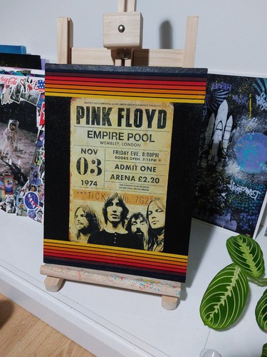 Pink floyd concert - pink,