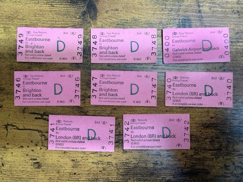 Vintage british rail - vintage, pink