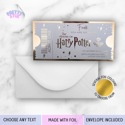 Personalised harry potter foil - harry,