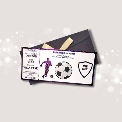 Personalised football match - personalised,