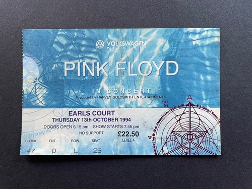 Pink floyd ticket - pink,