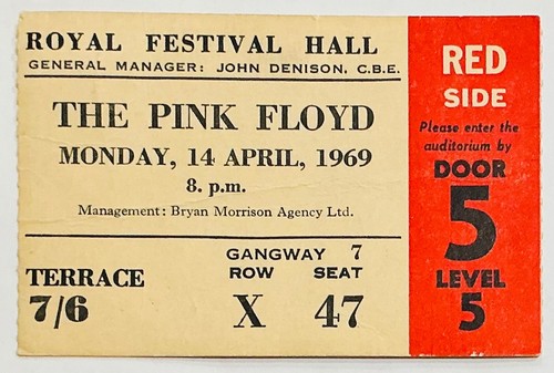 Pink floyd original concert - pink,