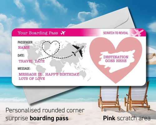 Personalised scratch and - scratch,