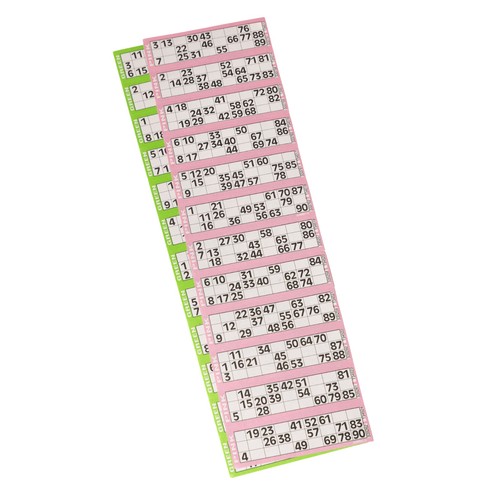 1500 bingo flyers pad of - 1500,