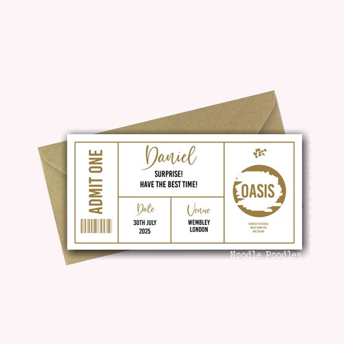 Personalised surprise scratch - personalised,