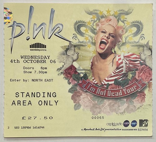 Original concert tickets - original,