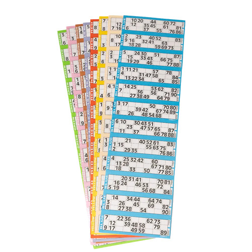 6000 bingo flyers pads - bingo,
