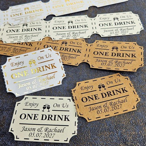 Drink tickets tokens party - 50,