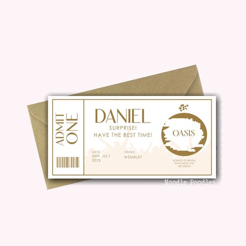 Personalised surprise scratch - personalised,